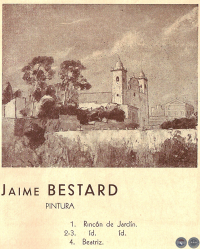 EXPOSICIÓN DE ARTISTAS PARAGUAYOS, 1934 (JULIÁN DE LA HERRERÍA Y JAIME BESTARD)